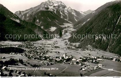 Mayrhofen Zillertal mit Gruenberg
