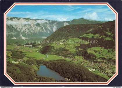 Oetz oetz Tirol AT Piburgersee Sautens Piburg Au-bei-Oetz Oetztal Talblick Gebir