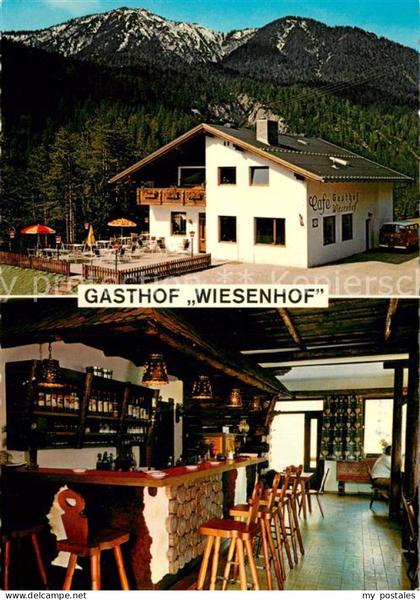 Scharnitz Gasthof Wiesenhof Gaststube Bar