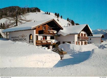 Schattwald Tirol AT Fremdenheim Sonnenbichl Winterzauber