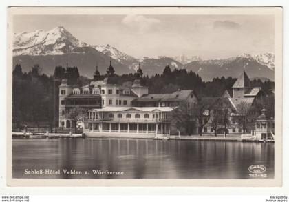 Velden am Wörthersee old postcard travelled 1931 b190110
