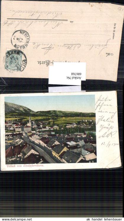 686768 Villach 1900 gel. n. Neulengbach
