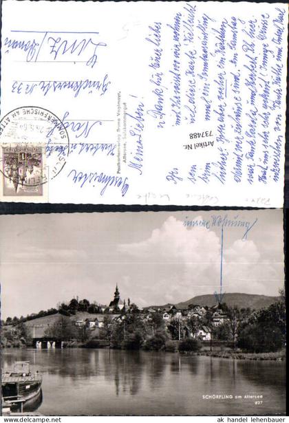737488 Schörfling am Attersee Partie Boot Bez. Vöcklabruck