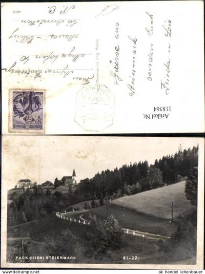 118564,Pack am Packsattel Ansicht
