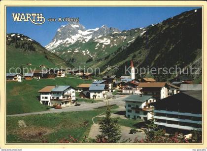 Warth Vorarlberg mit Widderstein
