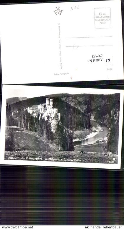 692563 Kollmitzgraben Kollmitz Raabs an der Thaya Ludweis-Aigen