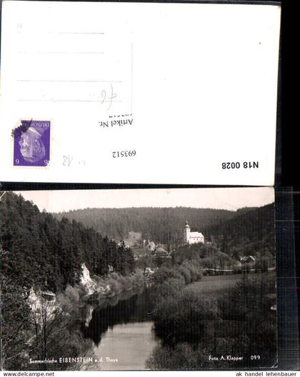 693512 Eibenstein an der Thaya Raabs pub A. Klapper 099