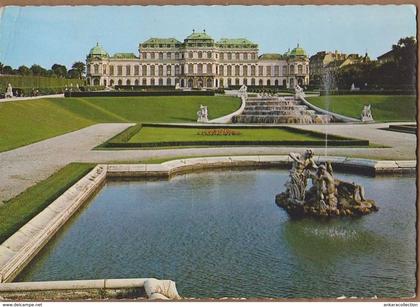AC - WIEN SCHLOB BELVEDERE VIENNA BELVEDERE PALACE AUSTRIA CARTE POSTALE POST CARD