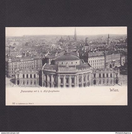 AUSTRIA, Postcard, Vienna, Burgtheater, Unused