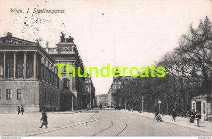 CPA  WIEN STADIONGASSE