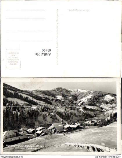 63490,Mühlbach am Hochkönig