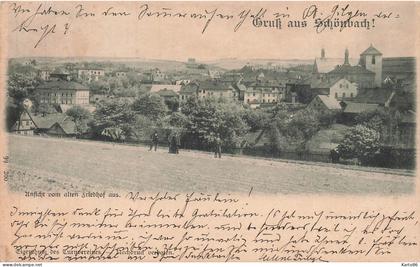 gruss aus schönbach , zwettl * 1899 !! * basse autriche austria osterreich