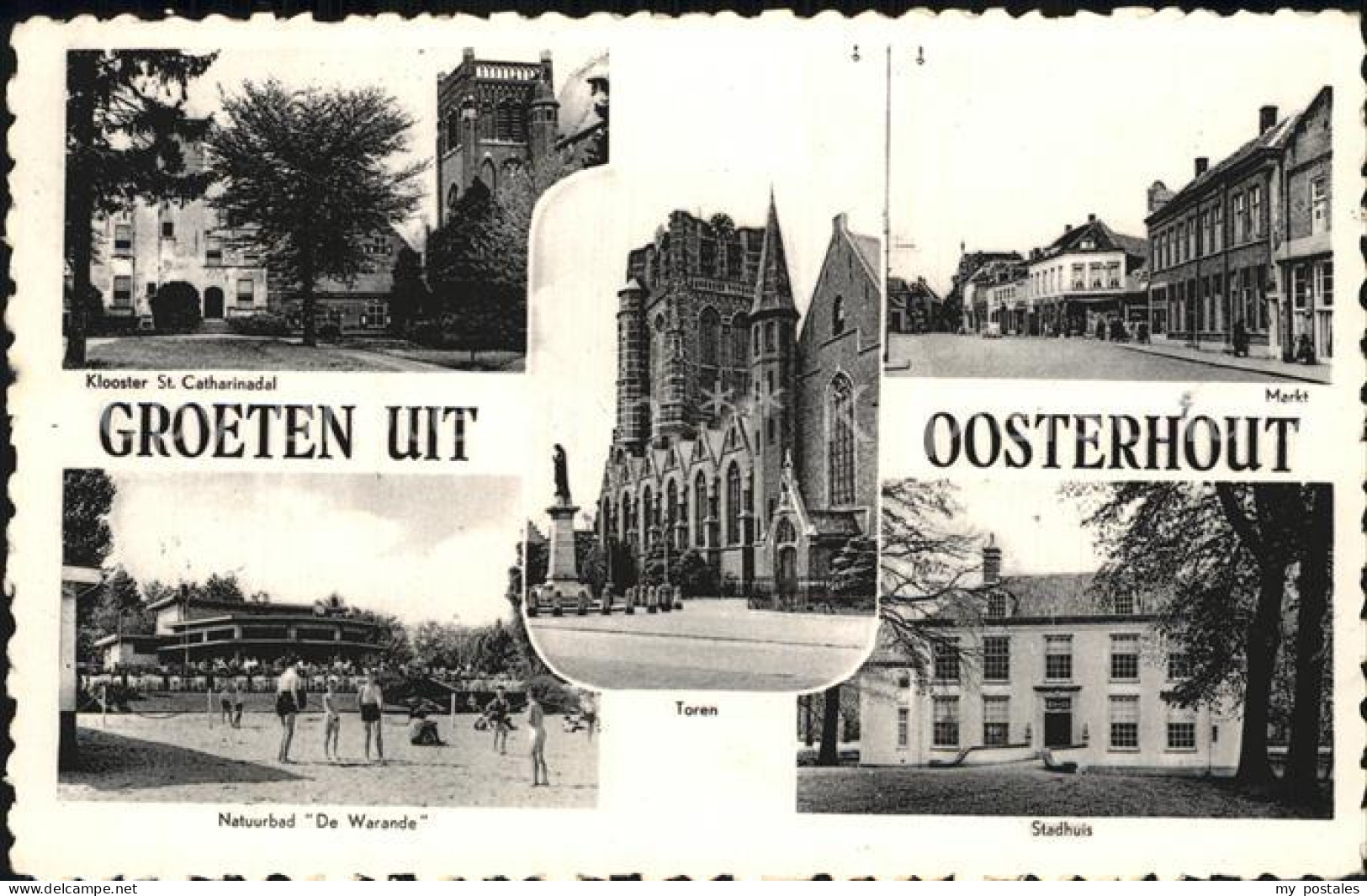 Oosterhout Klooster St Catharinadal Toren Markt Natuurbad De Warande Stadhuis