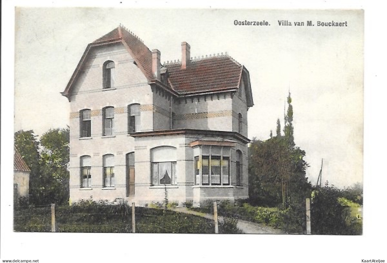 Oosterzele - Villa van M. Bouckaert.