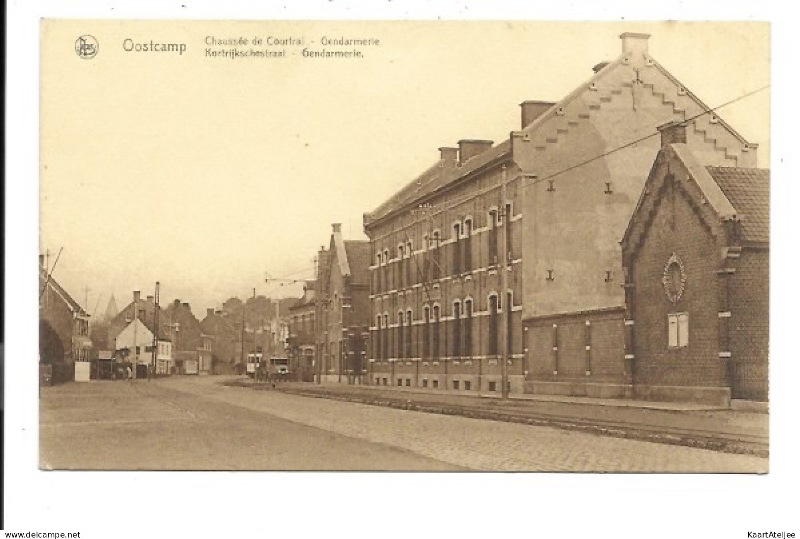 Oostkamp - Gendarmerie - Kortrijkschestraat.