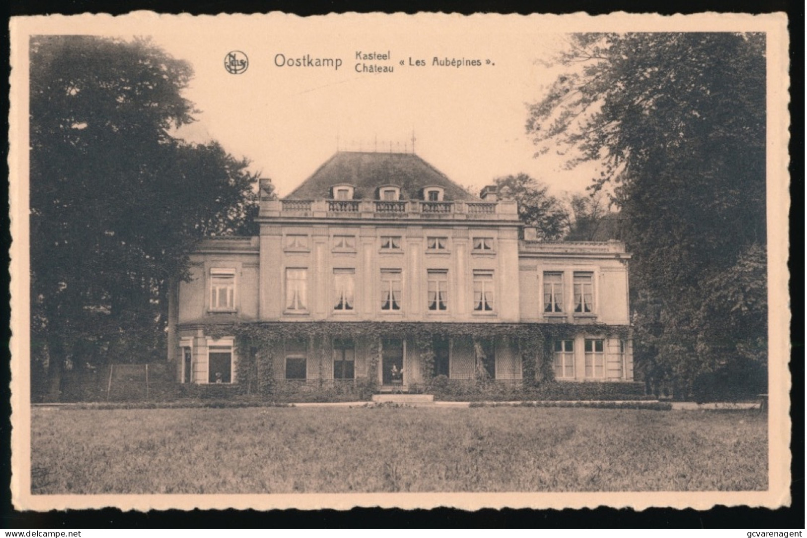 OOSTKAMP. KASTEEL AUBEPINES
