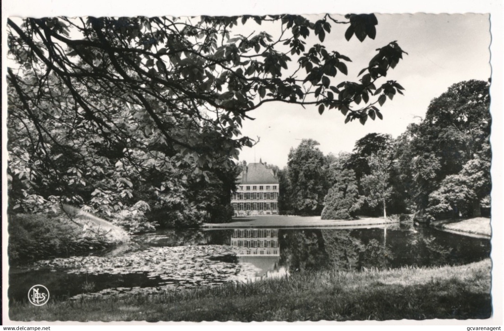 OOSTKAMP   KASTEEL NIEUWBURGH  FOTOKAART
