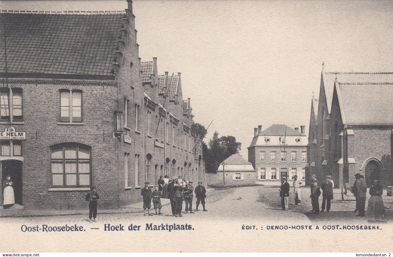 Oostrozebeke - Oost-Roosebeke - Hoek der Marktplaats
