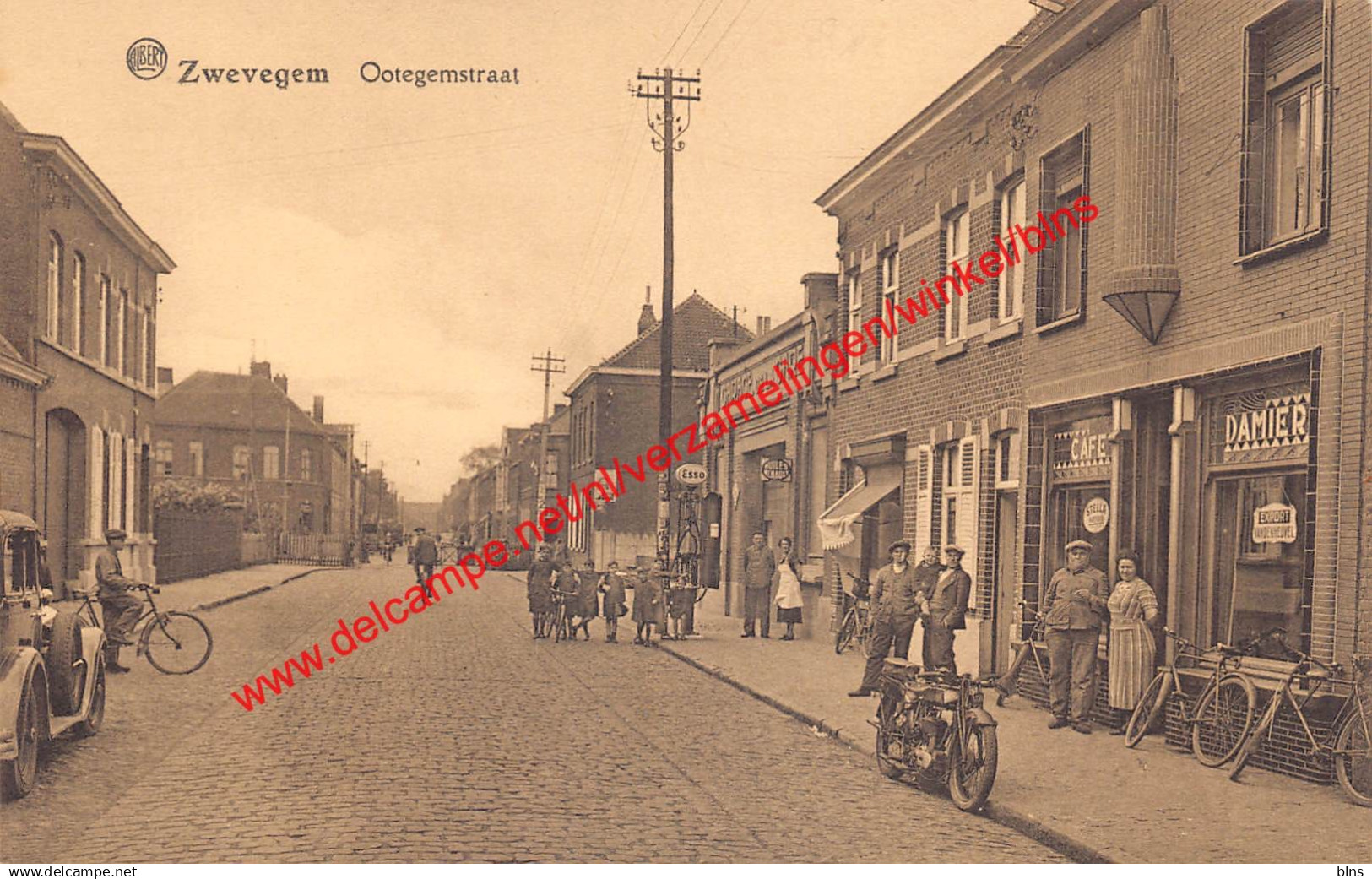 Ootegemstraat - café Damier - Zwevegem