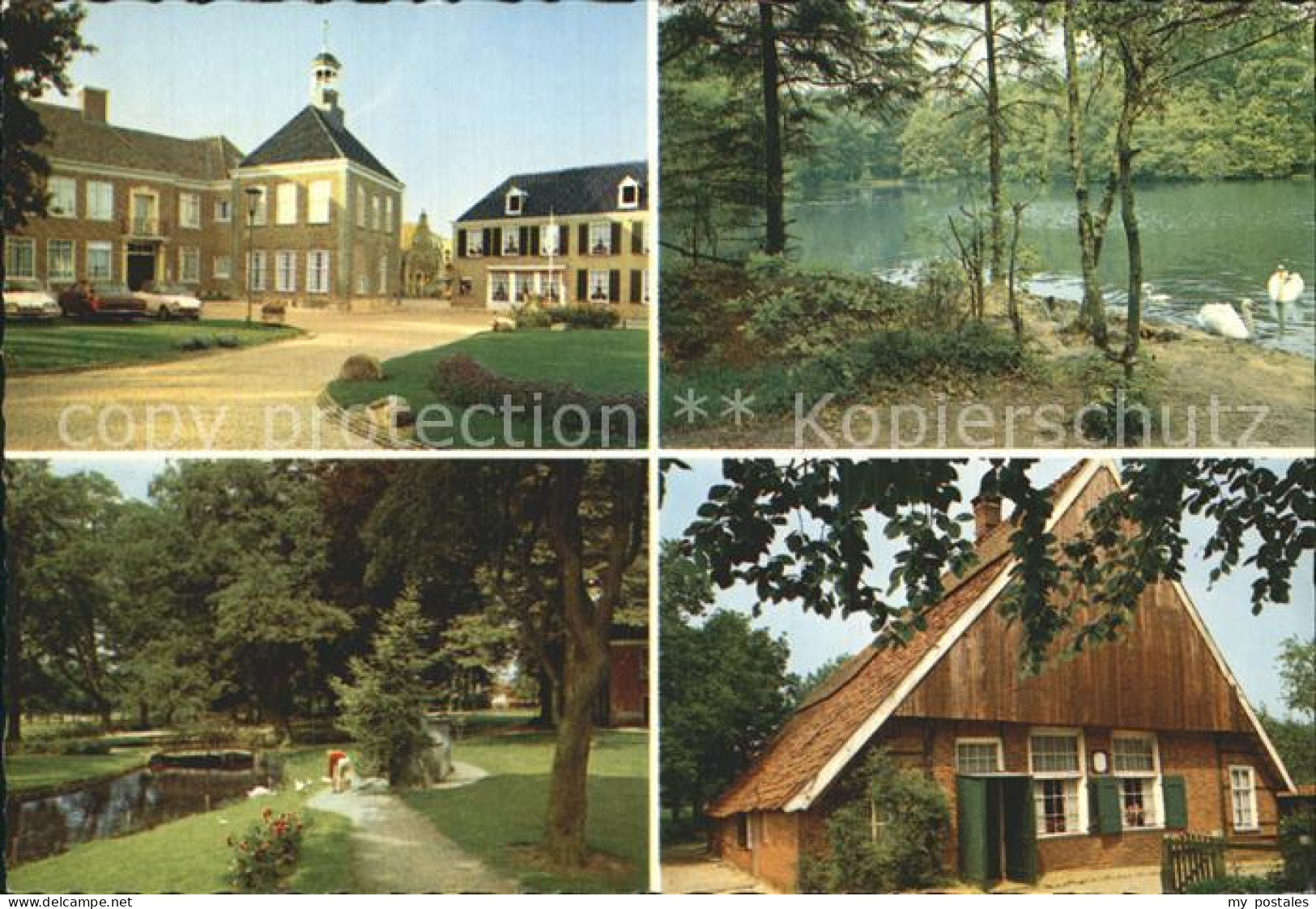 Ootmarsum Raadhuis met kerkplein