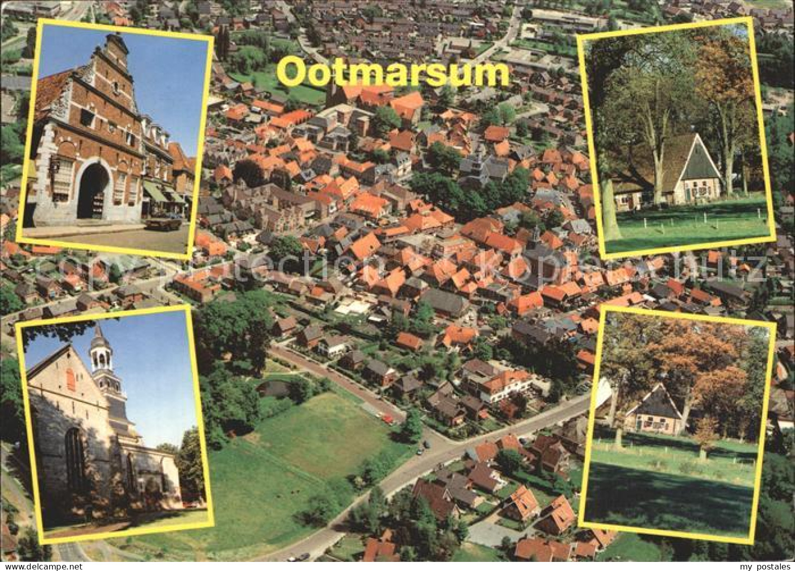 Ootmarsum Teilansichten Fliegeraufnahme