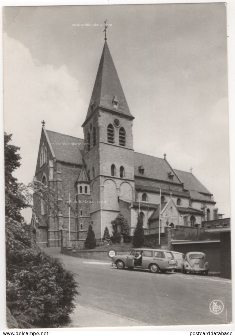 Opglabbeek - St.-Lambertuskerk - & old cars