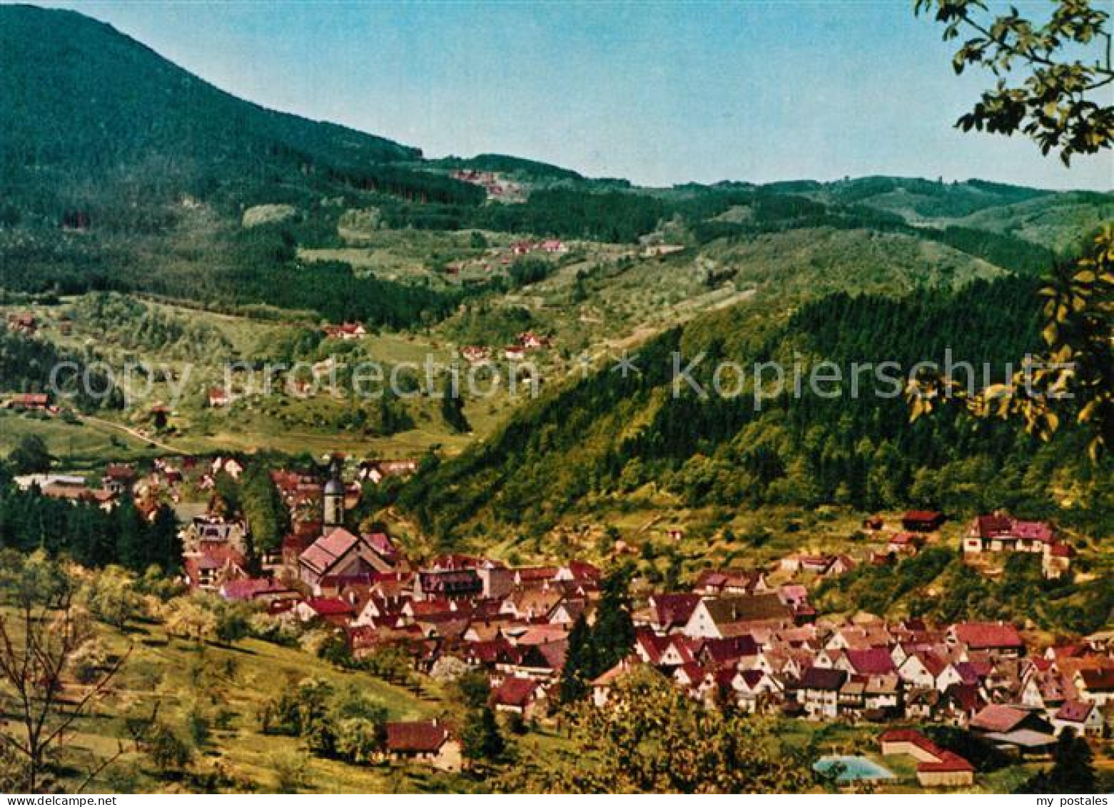 Oppenau Fliegeraufnahme