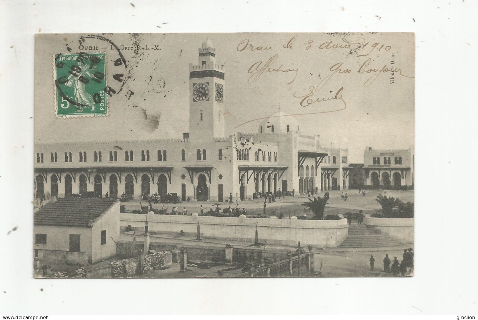 ORAN LA GARE 1910
