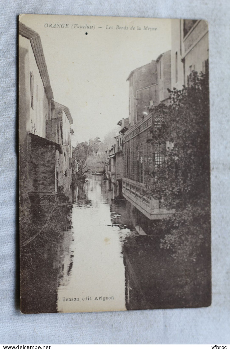 Orange, les bords de la Meyne, Vaucluse 84