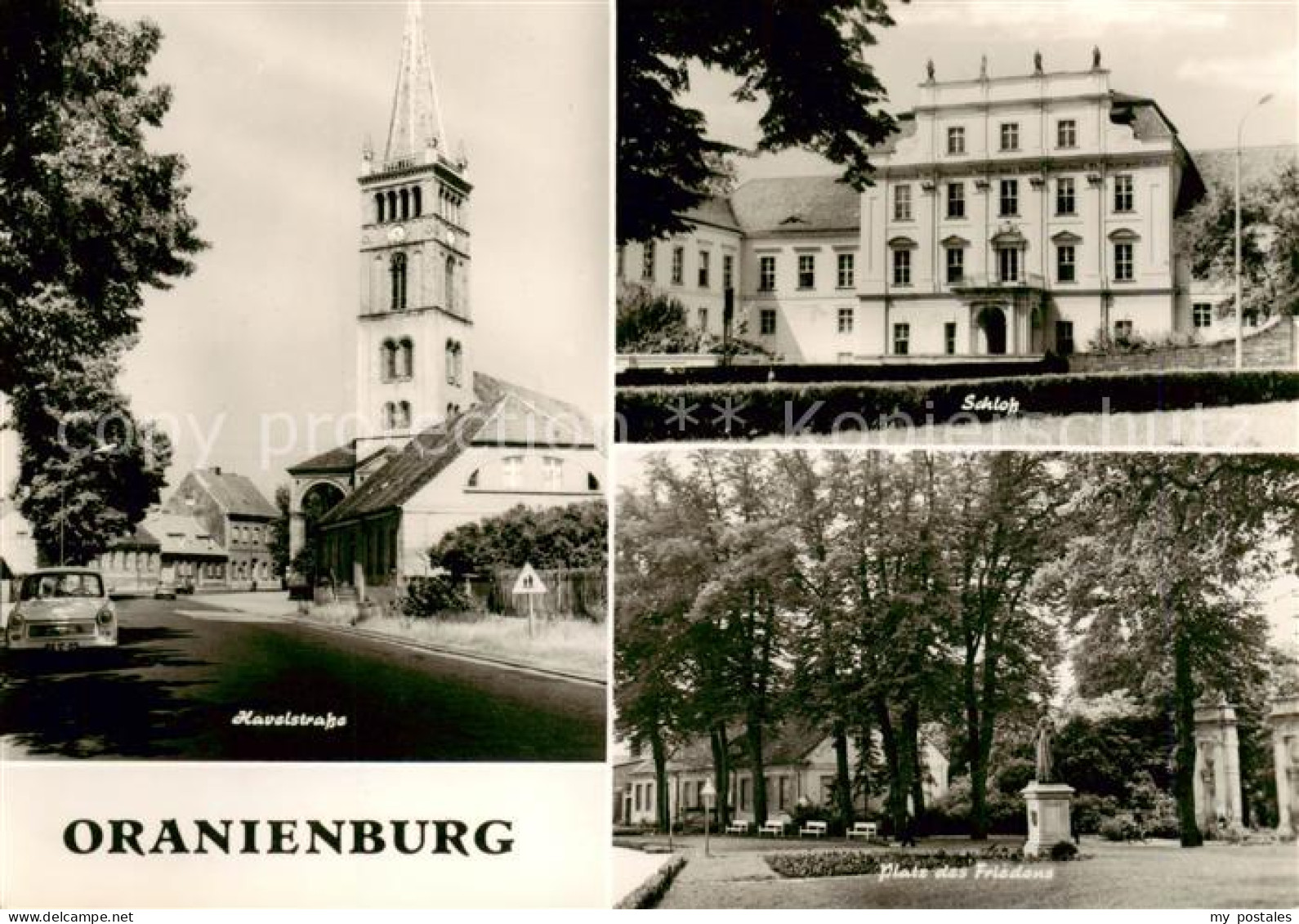 Oranienburg Havelstrasse Schloss Platz des Friedens