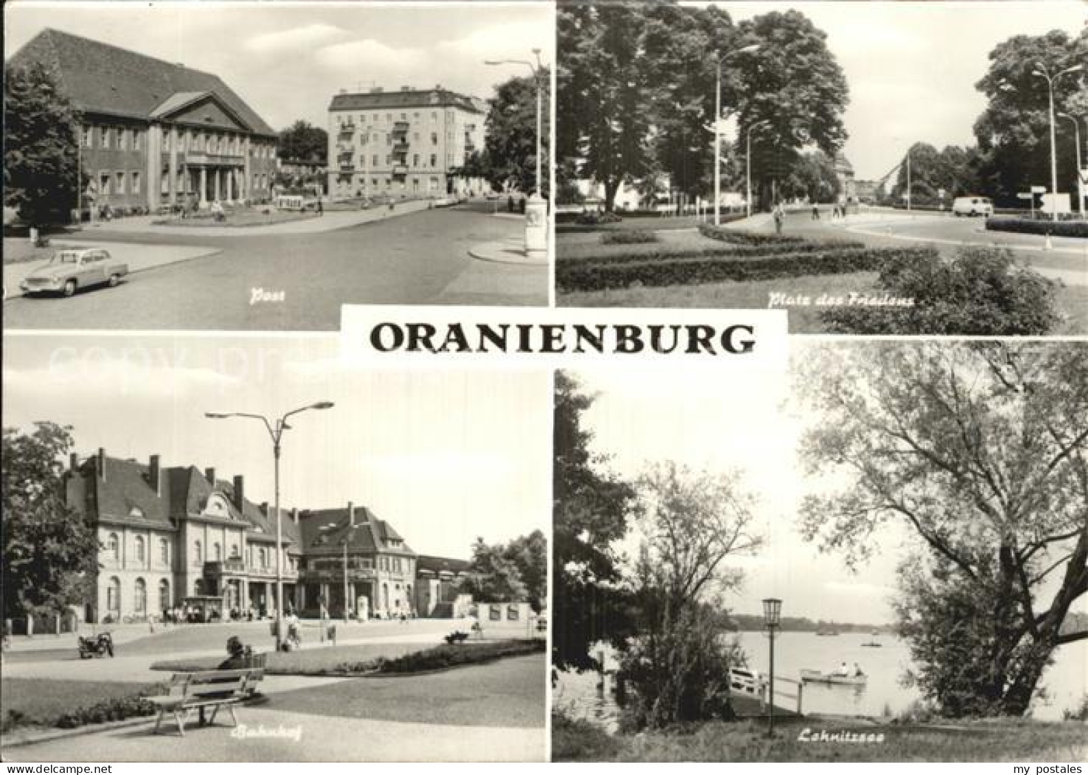 Oranienburg Post PdF Bahnhof Lohnitzsee