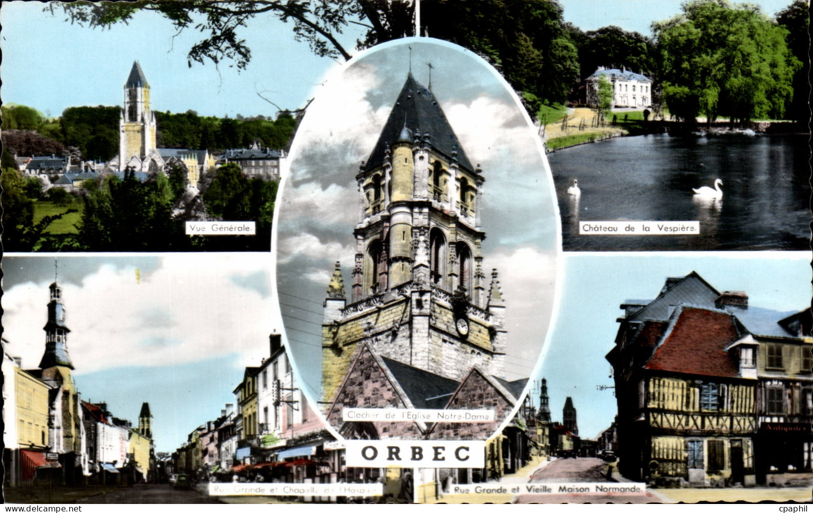 Orbec en Auge - Souvenir - CPA