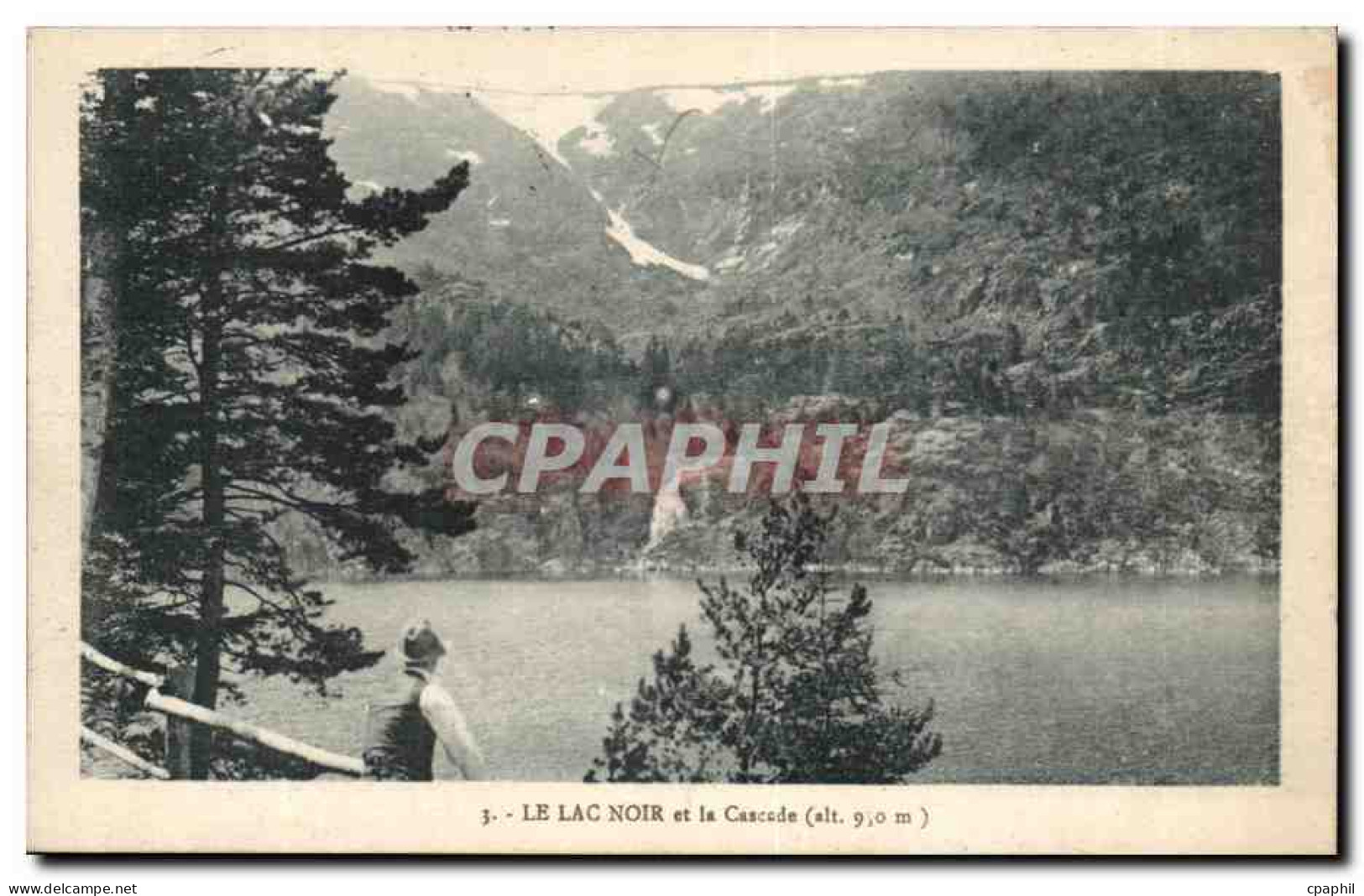 Orbey CPA le lac noir et la cascade