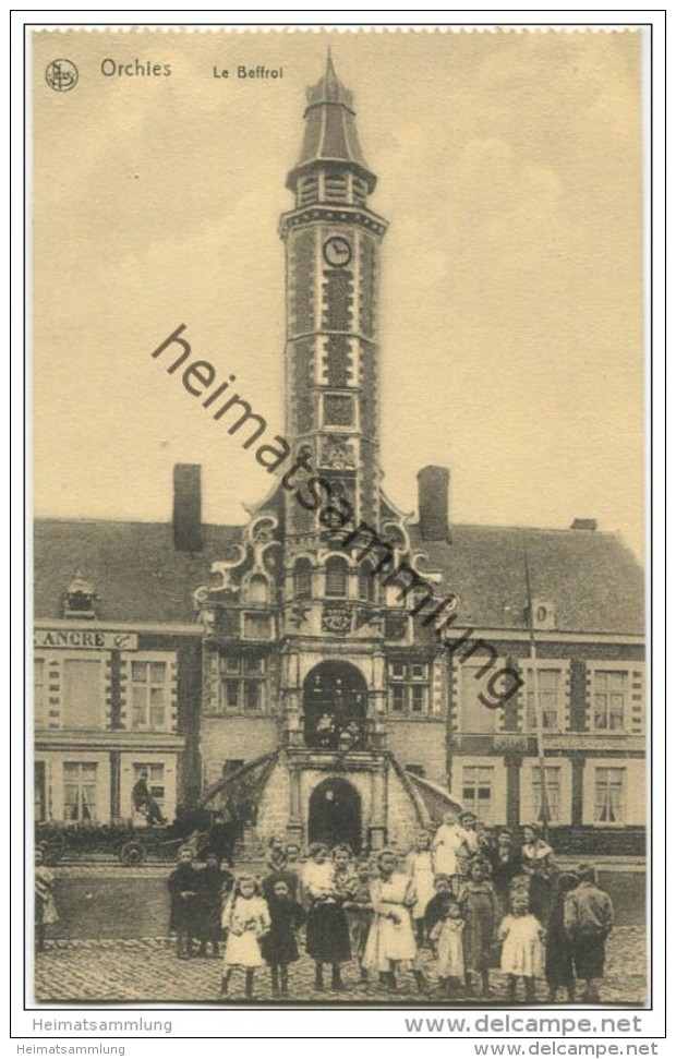Orchies - Le Beffroi - Ern. Thill Bruxelles ca. 1910
