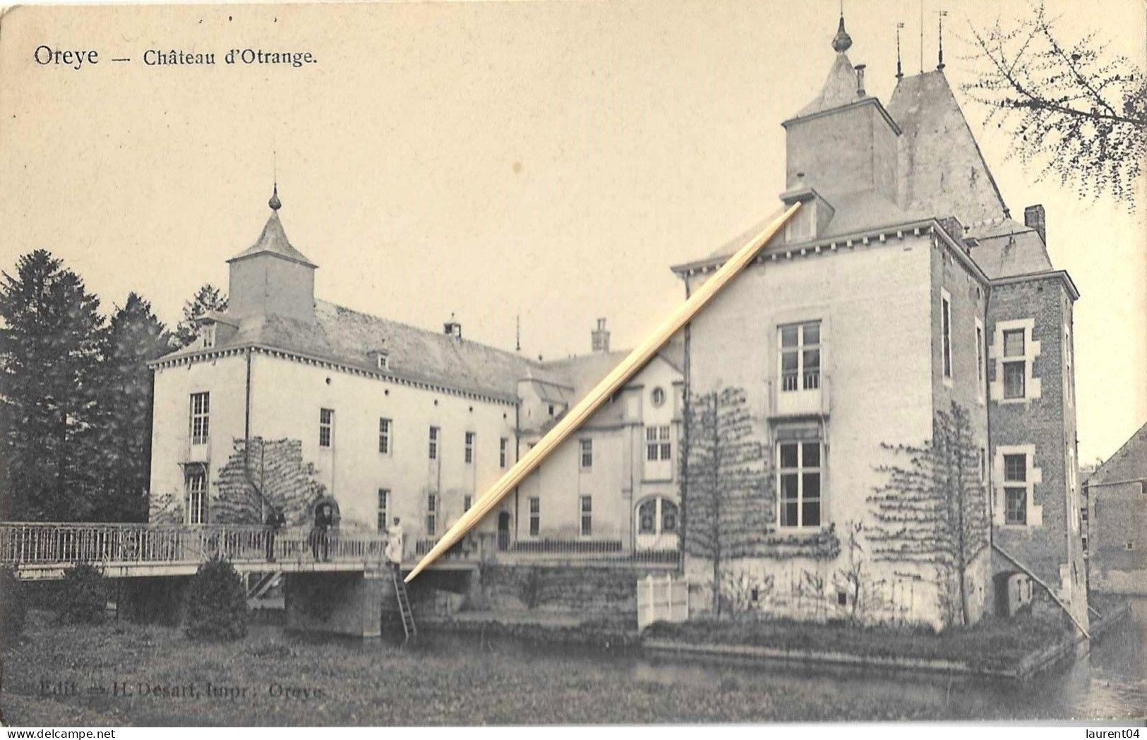 OREYE.  CHATEAU D'OTRANGE.  ANIMATION.