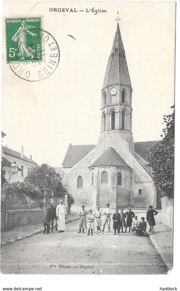 ORGEVAL : L'EGLISE