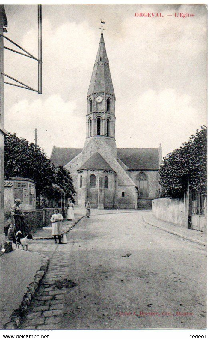 ORGEVAL L'EGLISE