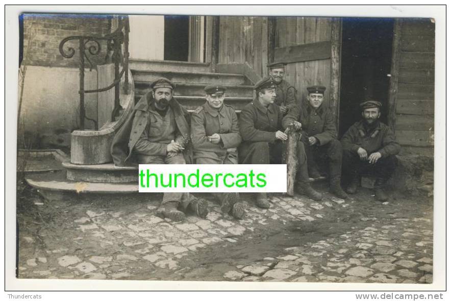 originele fotokaart te identificeren  1914-18 - 3 scans