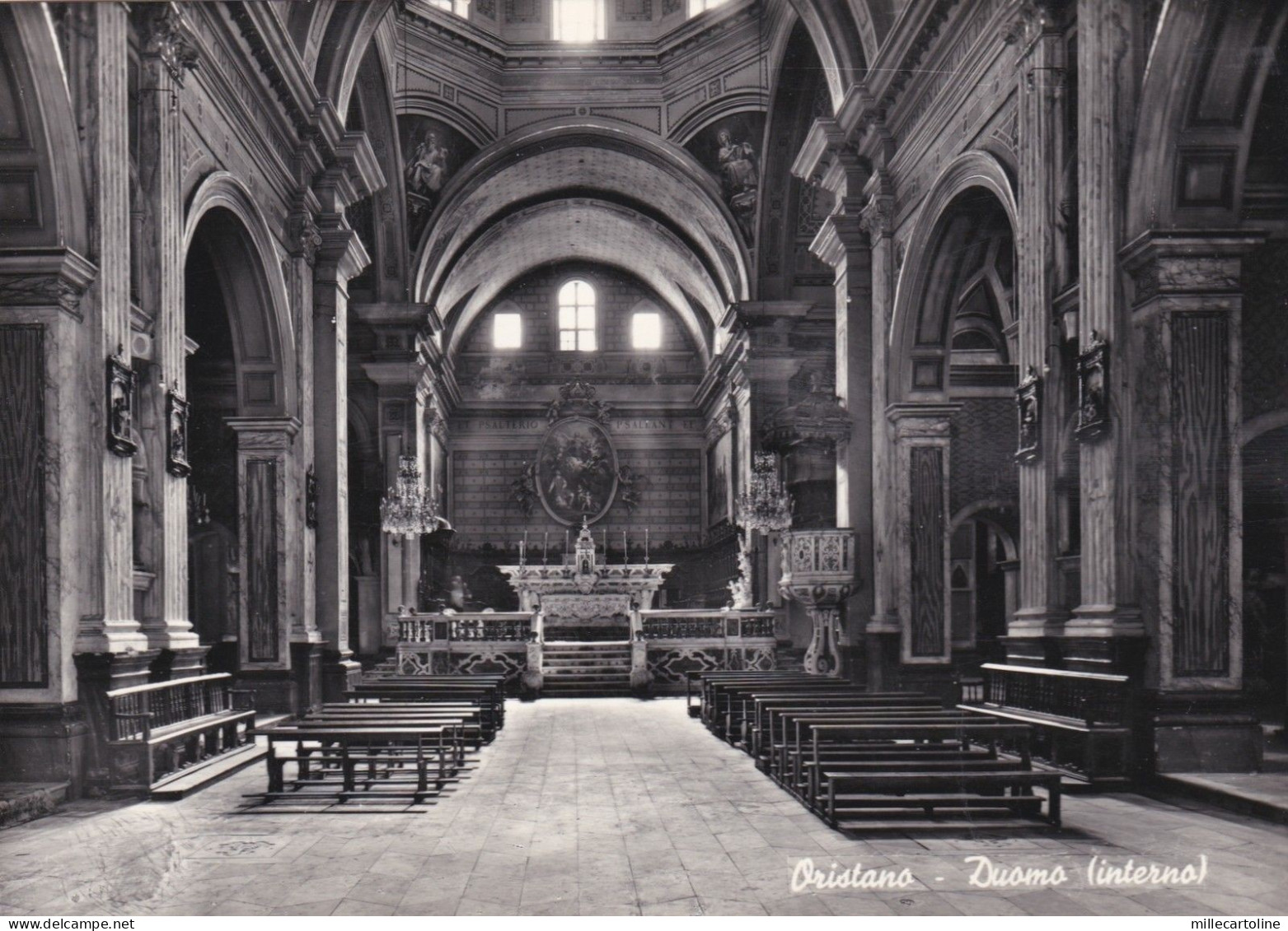 ORISTANO: Duomo - interno   1959