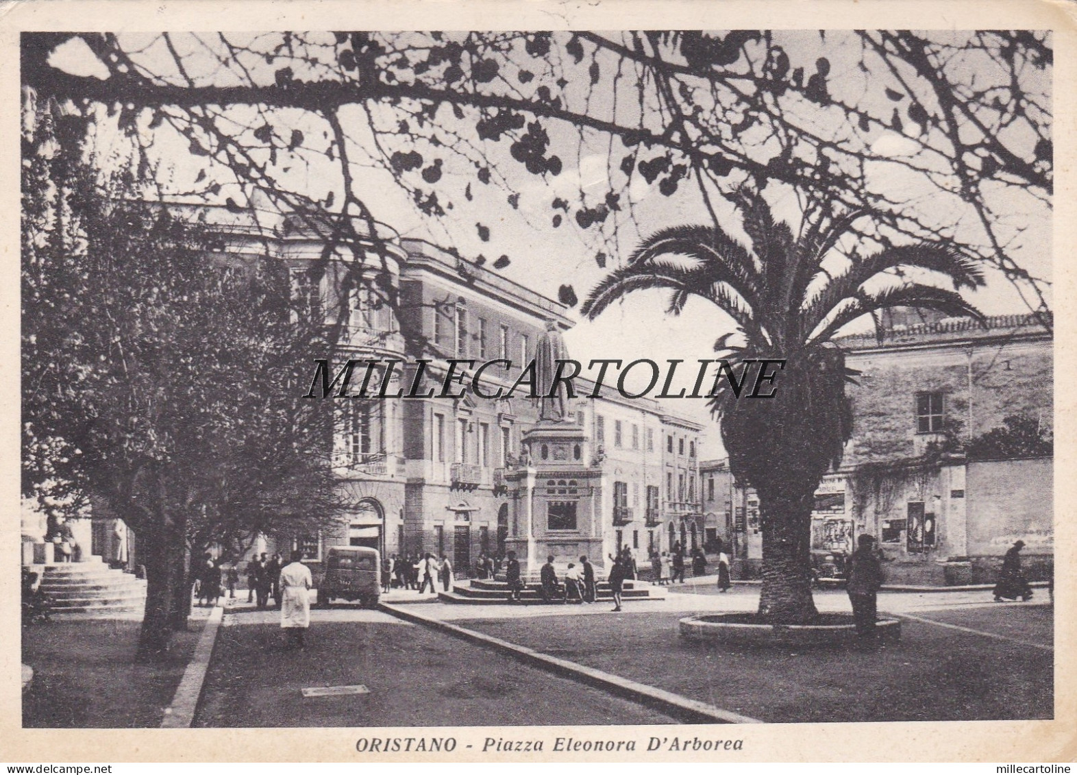 ORISTANO:  Piazza Eleonora d'Arborea    1952