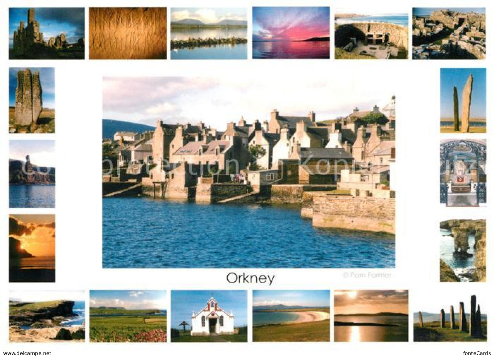 Orkney Springs Kuestenaufnahmen Kirche