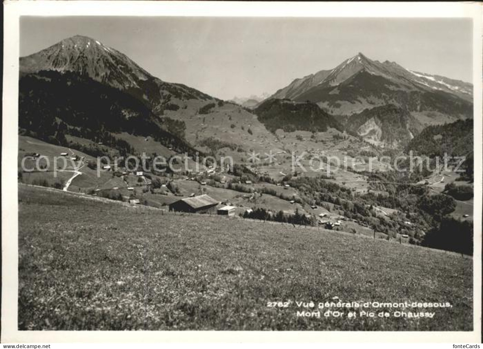 Ormont-Dessous Vue generale