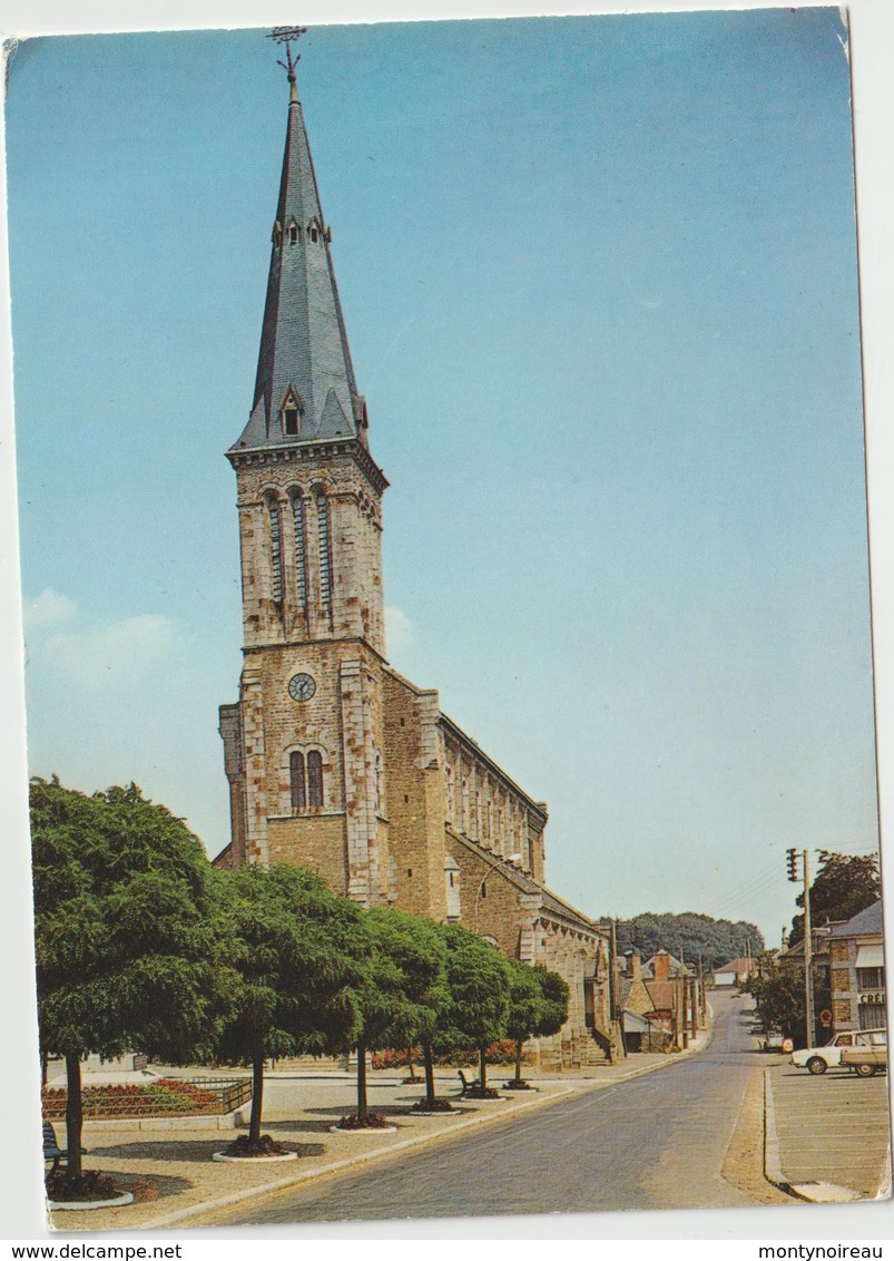 Orne : env.  de Flers :  ATHIS  de  L '  ORNE :  léglise   1979