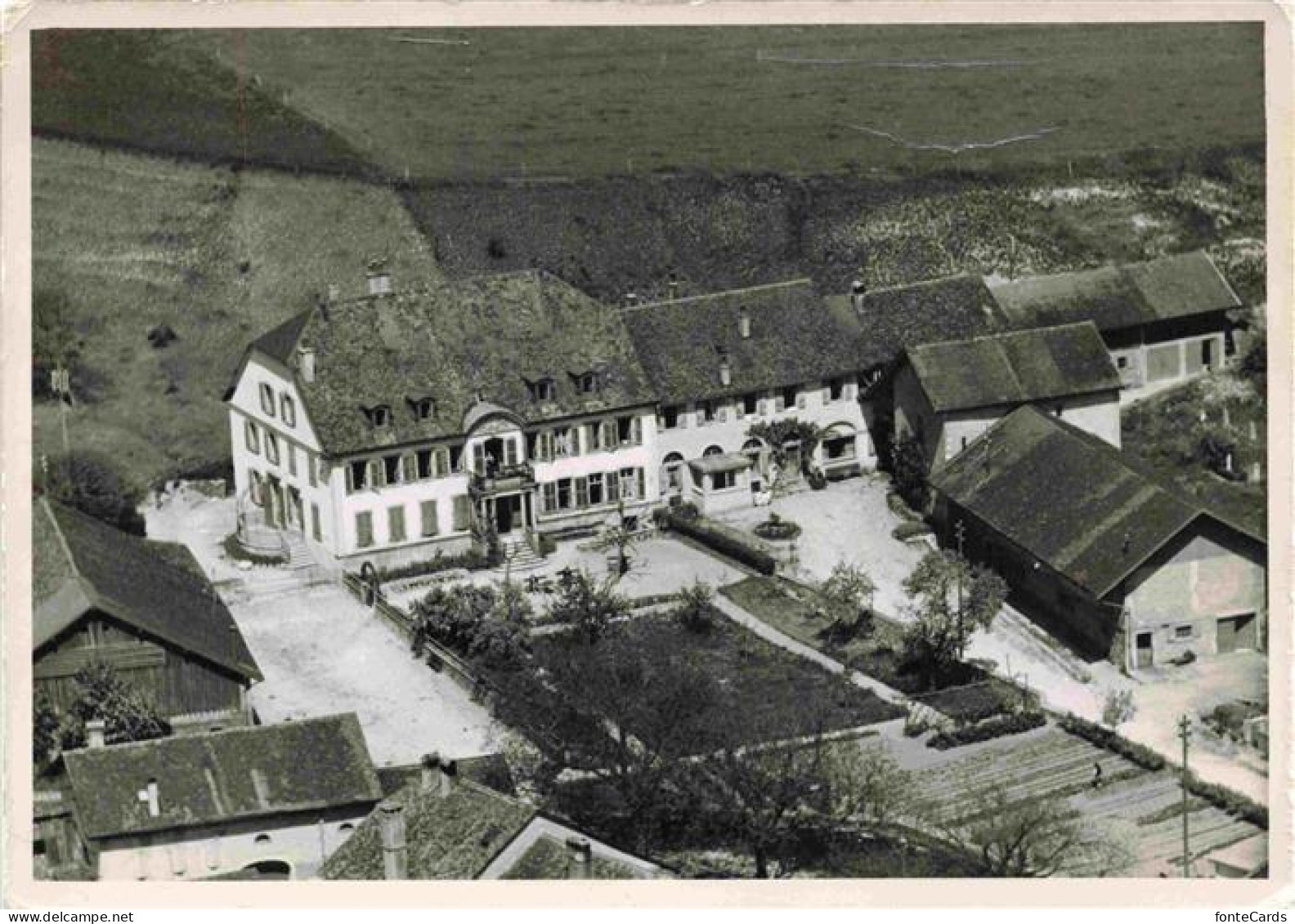 Orny Cossonay VD Fliegeraufnahme