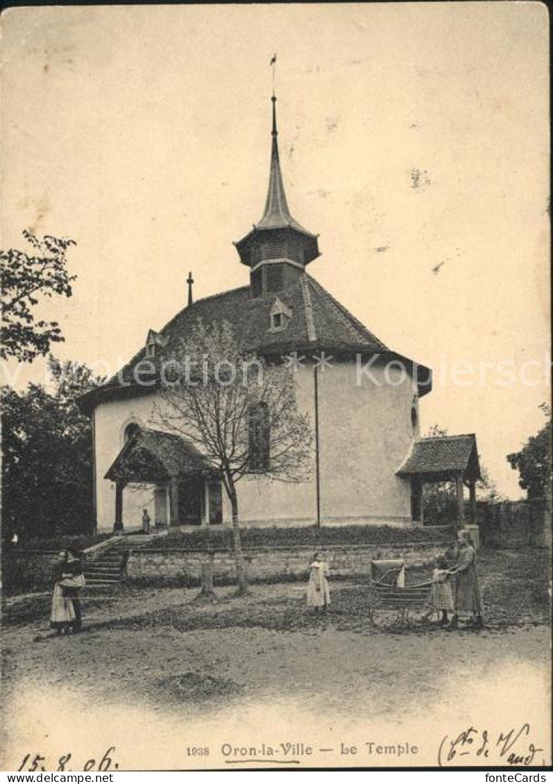 Oron-la-Ville Le Temple