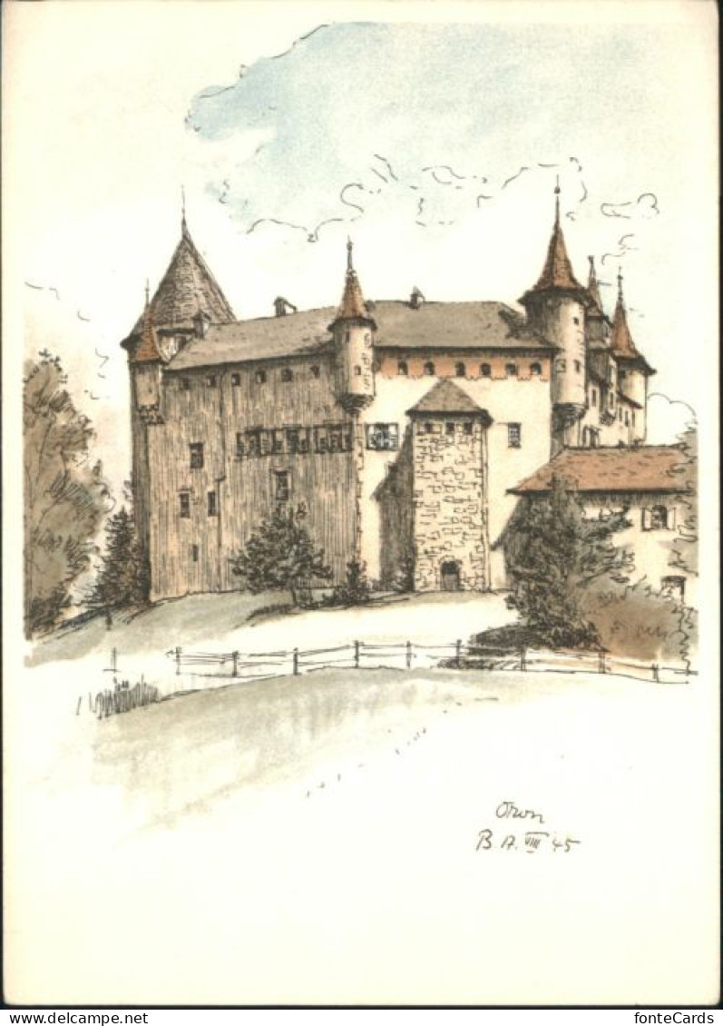Oron-la-Ville Schloss