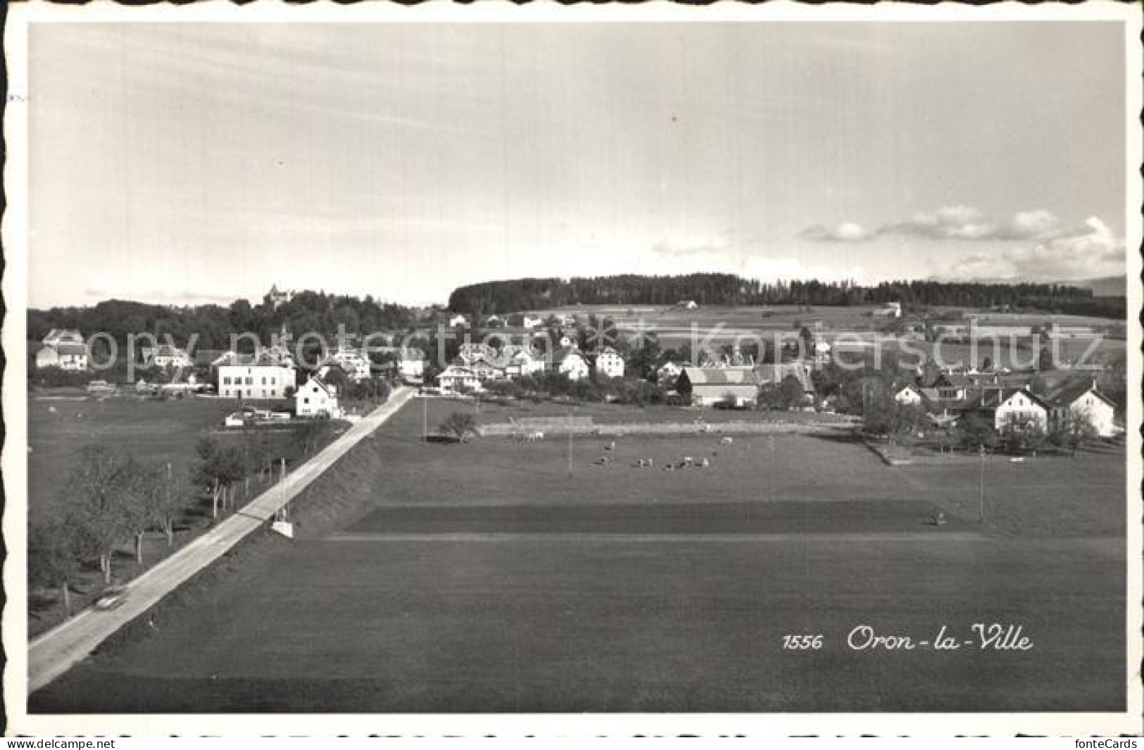 Oron-la-Ville Vue aerienne