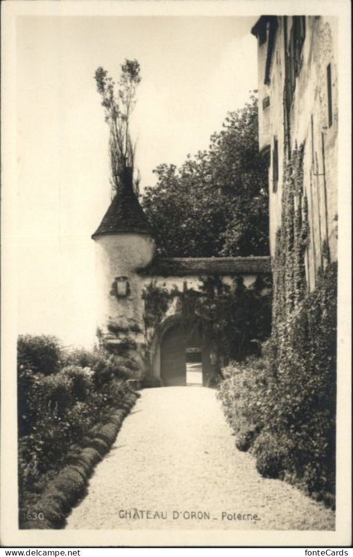 Oron-le-Chatel Chateau d Oron