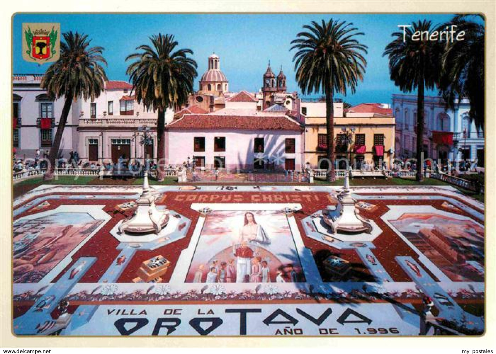 Orotava Tenerife Corpus Christi