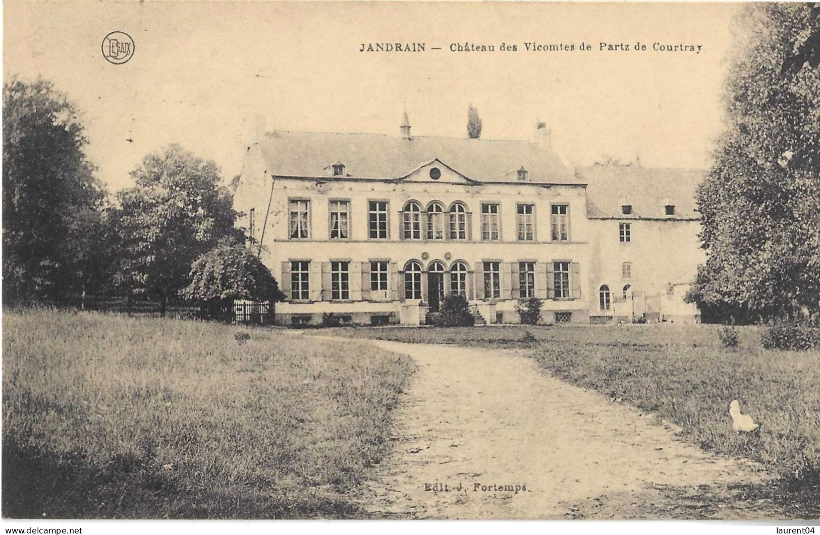 ORP. JAUCHE. JANDRAIN.  CHATEAU DES VICOMTES DE PARTY DE COURTRAY.